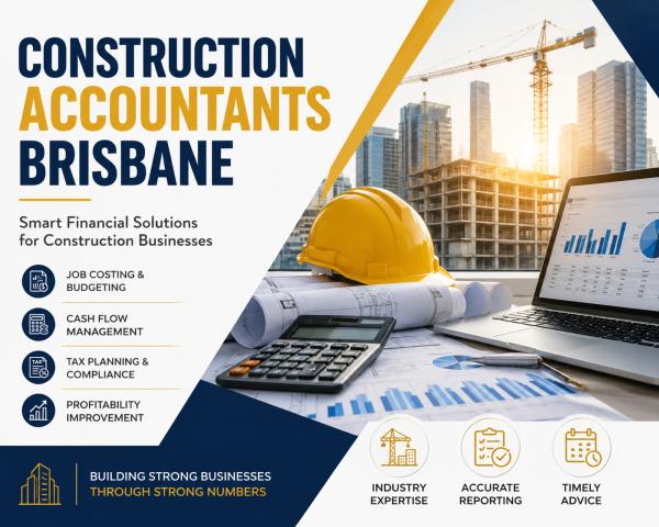 Why Brisbane's Construction Industry Relies on Professional Accountants