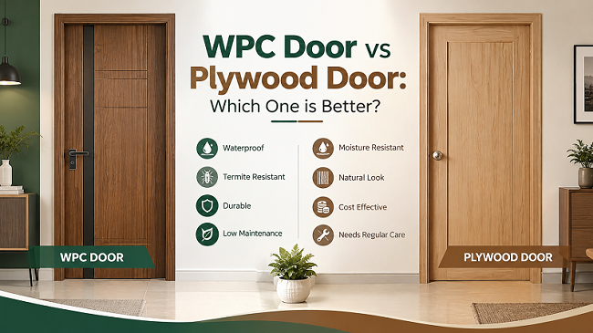 WPC Door vs Plywood Door: Which One is Better for your Home? – Lirco
