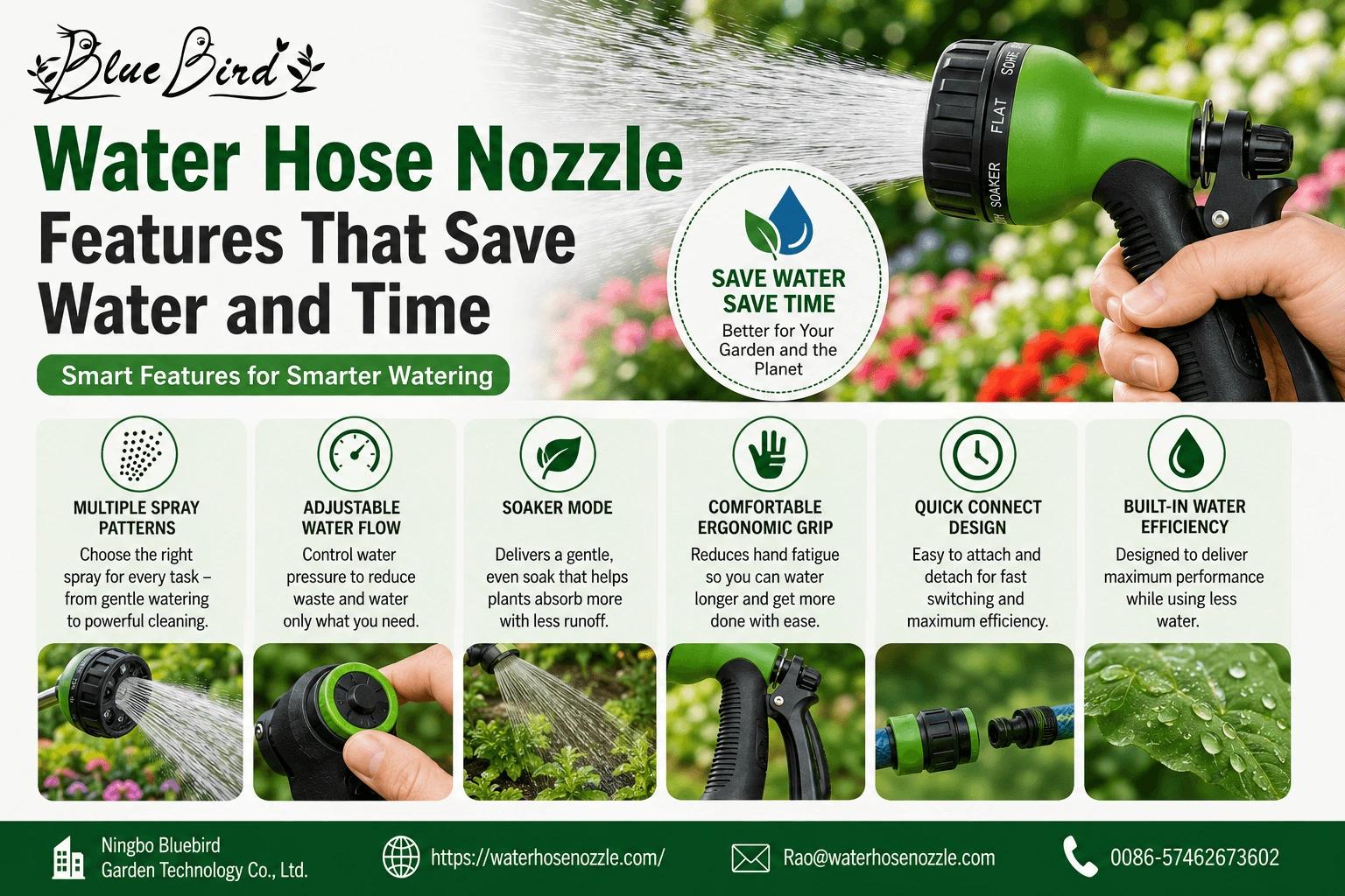 How Do Pressure Washer and Power Washer Nozzles for Hoses Differ?