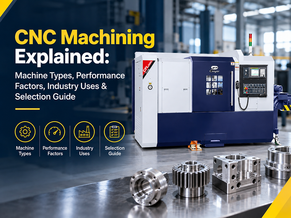 CNC Machining Explained: Types, Uses and Selection Guide