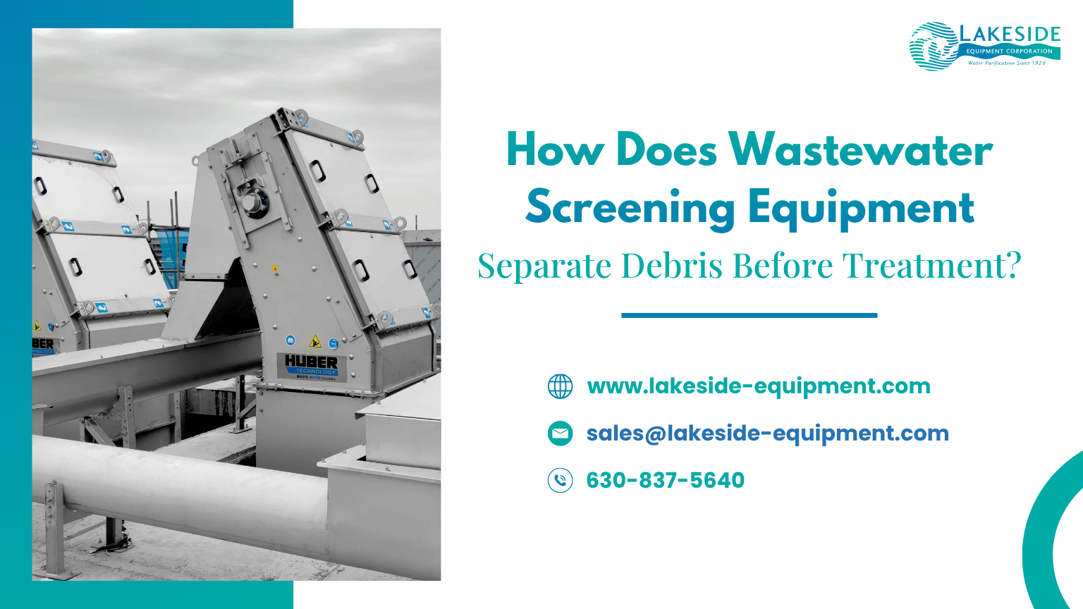 How Does Wastewater Screening Equipment Separate Debris Before Treatment?