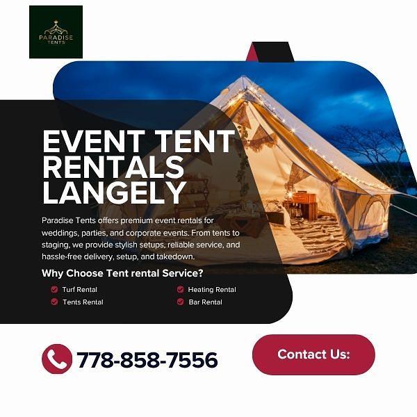 Event Tent Rentals Langley: Create a Practical Outdoor Venue for Any Occasion – @paradisetents on Tumblr
