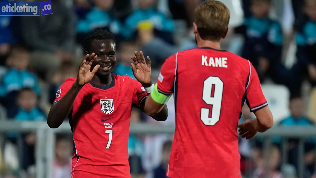 England vs Croatia Kane Makes History as England Fire Seven Past Croatia