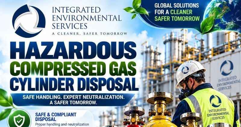 Hazardous Compressed Gas Cylinder Disposal