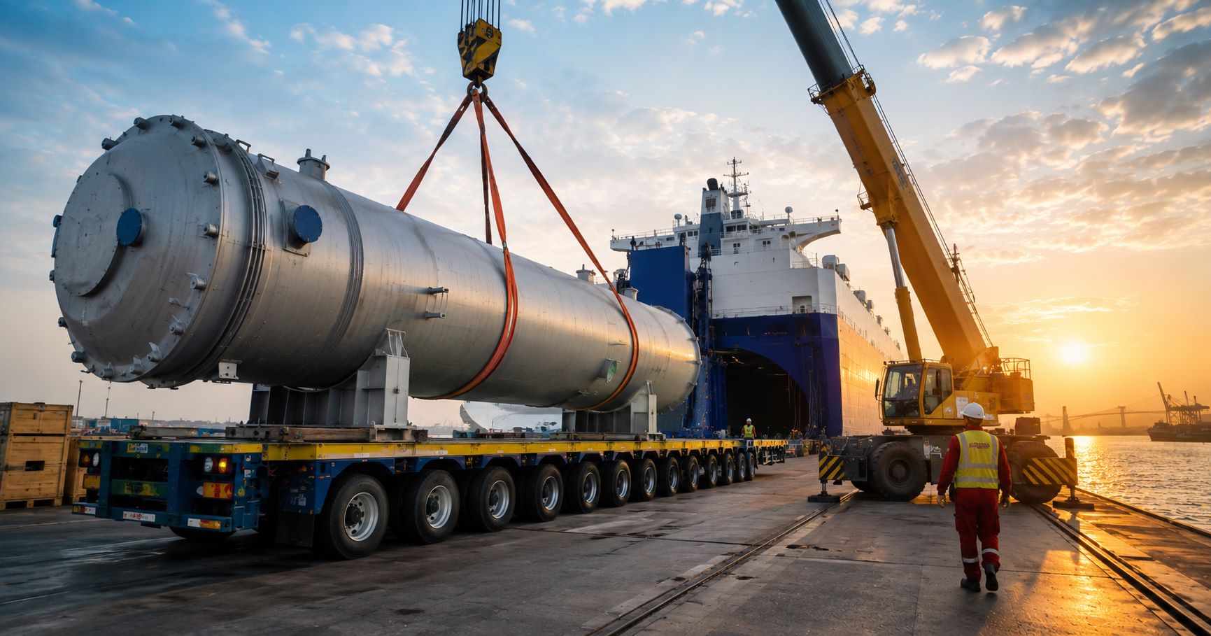 Project Cargo Logistics for Heavy Loads | FreightSol