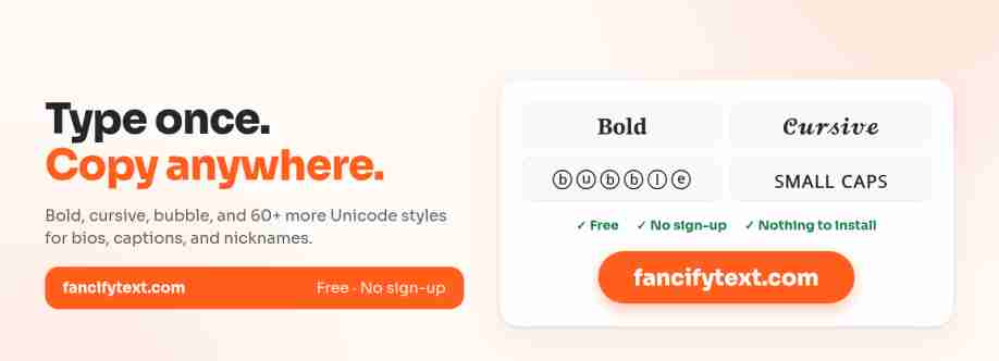 fancify text Cover Image