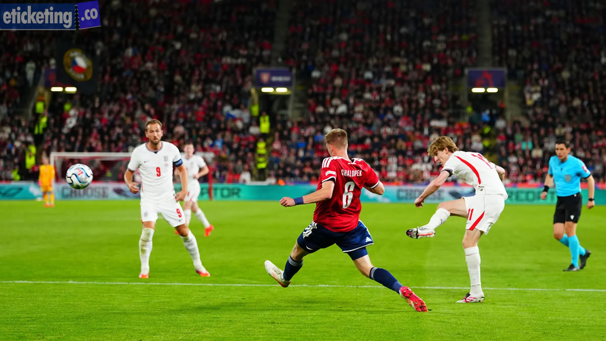 England vs Czech Republic Harry Kane Scores 87th Goal in Commanding Win