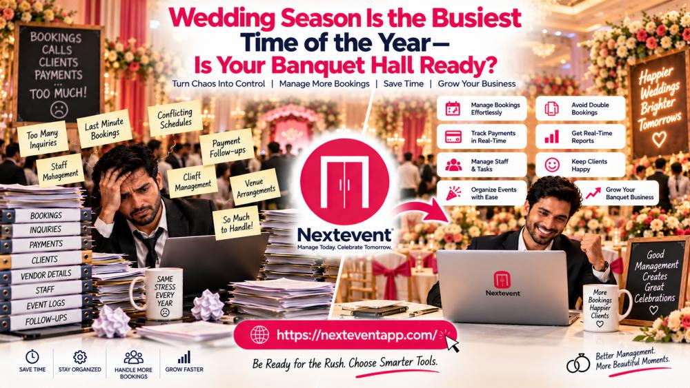 Wedding Season: Is Your Banquet Hall Ready?