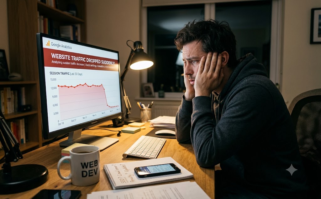 Why has my Website Traffic dropped Suddenly? - SEO Blog: SEO & SMO News, Design & Development Tips