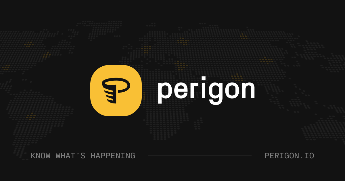 Real-Time News Intelligence | Perigon