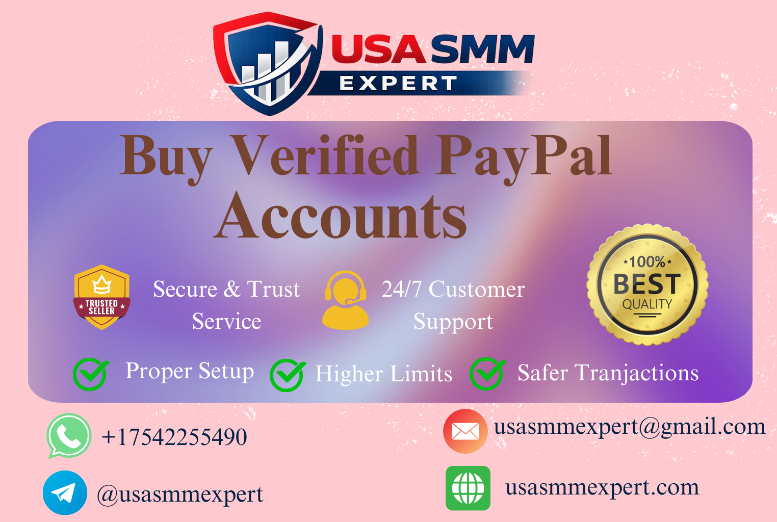 Buy Verified PayPal Accounts - 100% Verified PayPal Accounts
