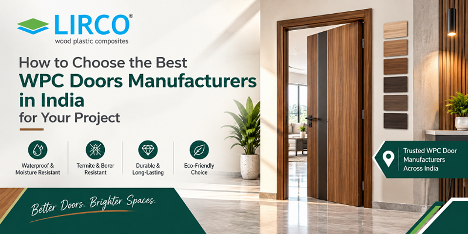 How to Choose the Best WPC Doors Manufacturers in India