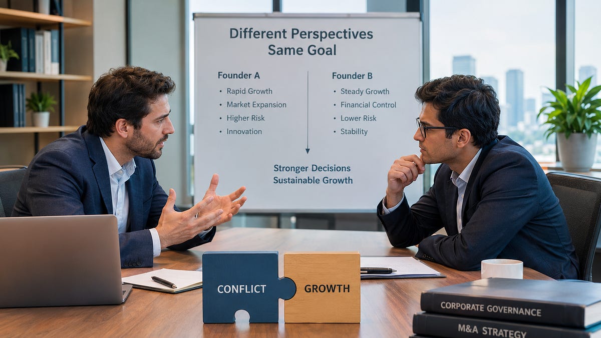 How Founder Disagreements Can Influence a Company’s Growth Journey
