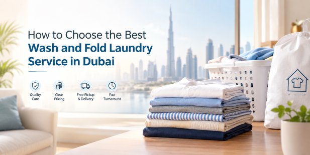 How to Choose the Best Wash and Fold Laundry Service in Dubai Article - ArticleTed -  News and Articles