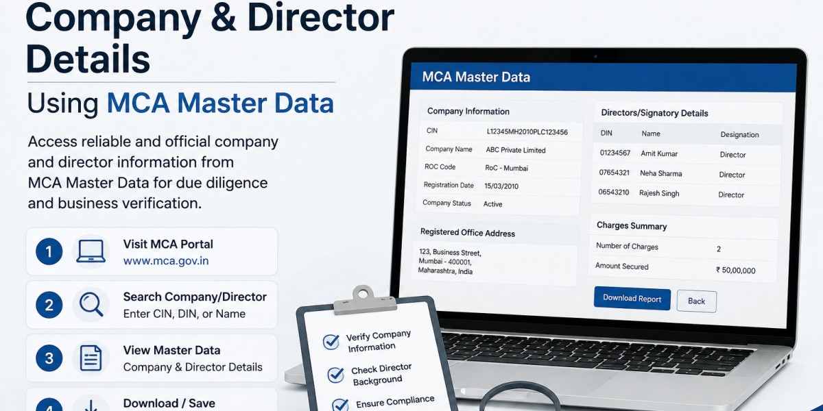 MCA Company Details Search: A Guide for Businesses and Investors