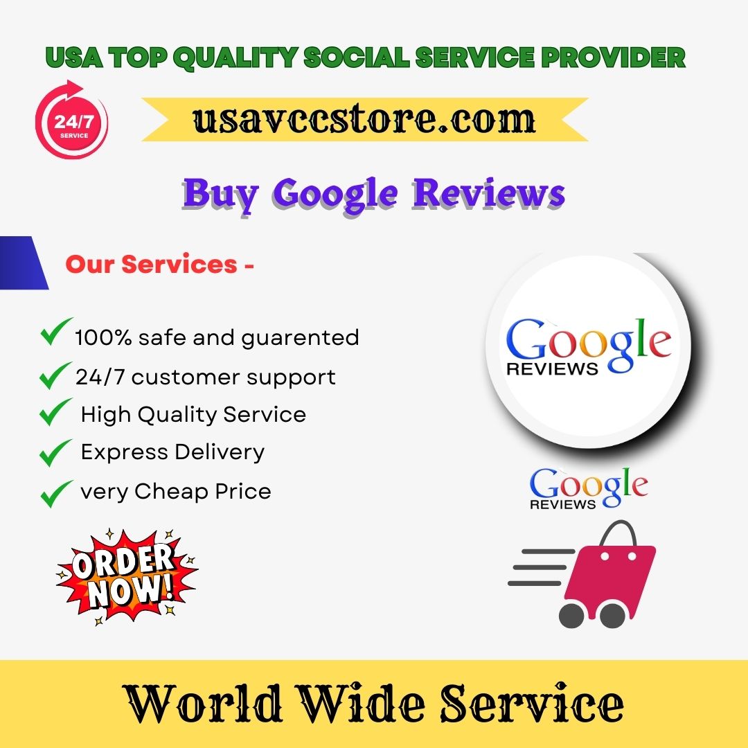 Buy Google Reviews – 100% positive & 5 Star